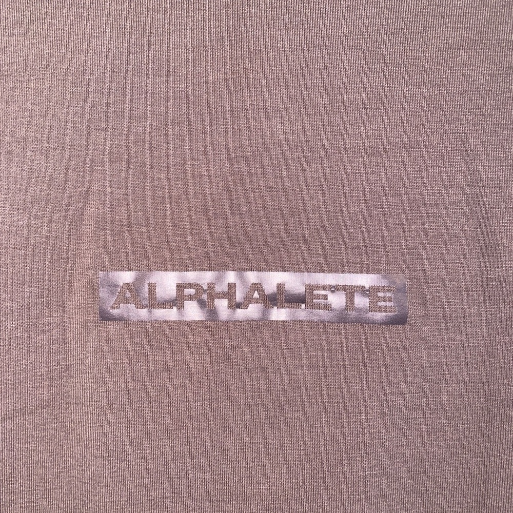 Brown Alphalete tshirt